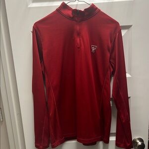 Texas Tech Red Quarter-Zip Pullover